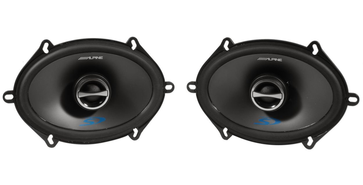 Amazon.com: Alpine Sps-517 5 x 7 Inch 2 Way Pair of Car Speakers